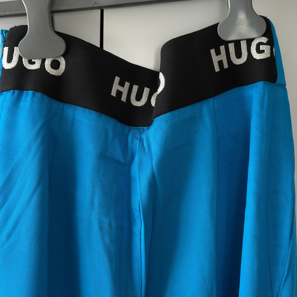 HUGO Bright Blue pants with Black Branded Waistband